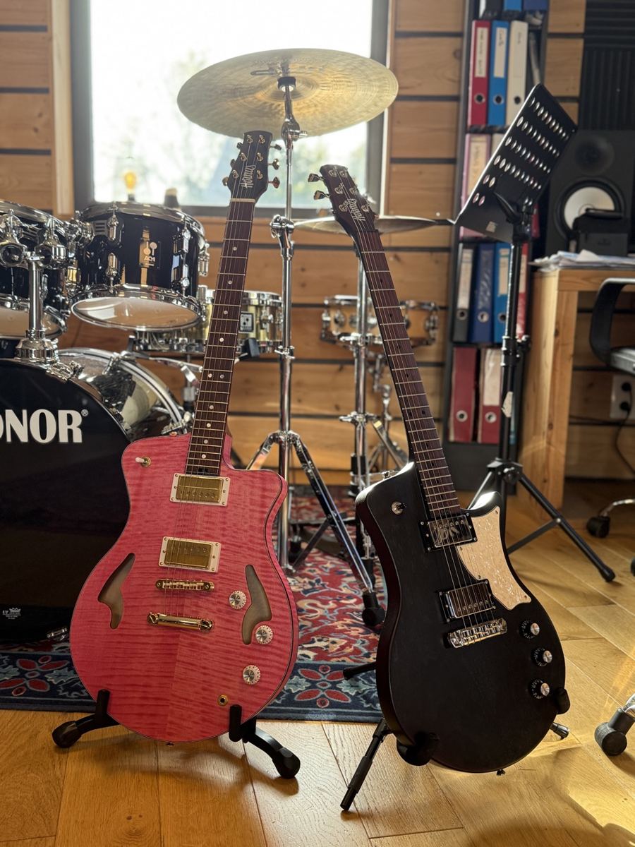 Guitares du studio