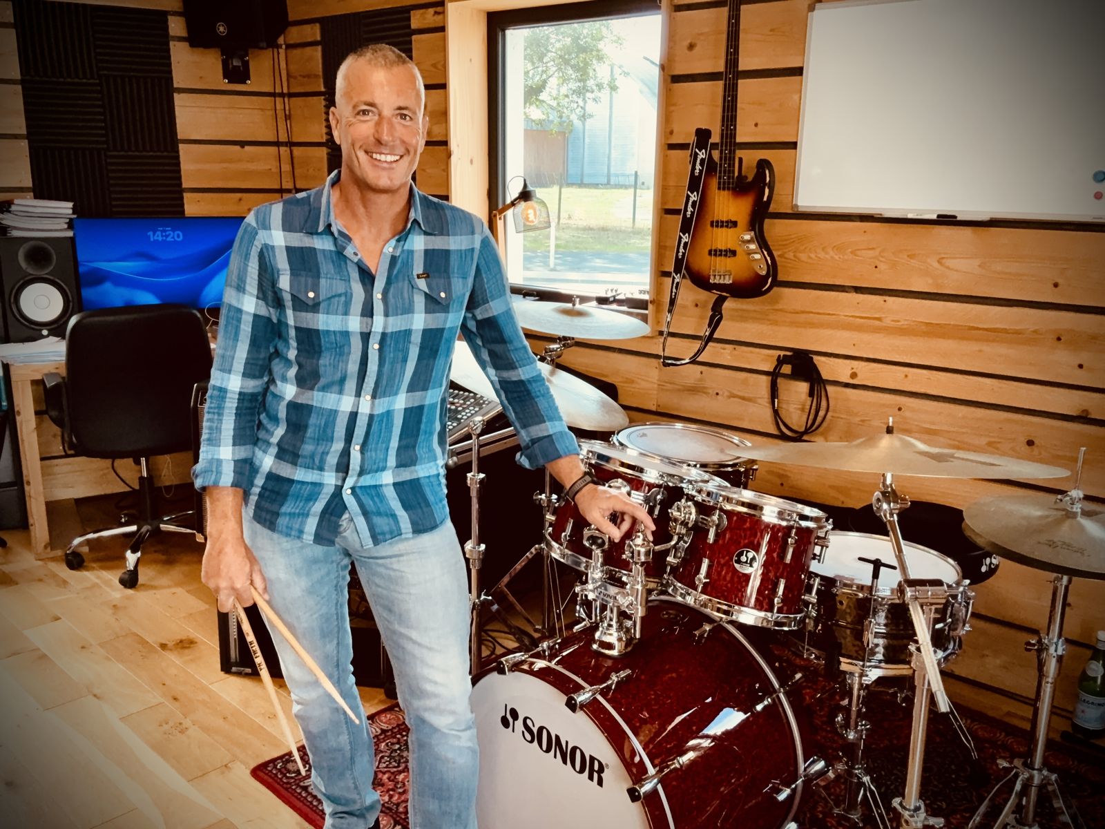 Batterie au Drums & Guitars Studio